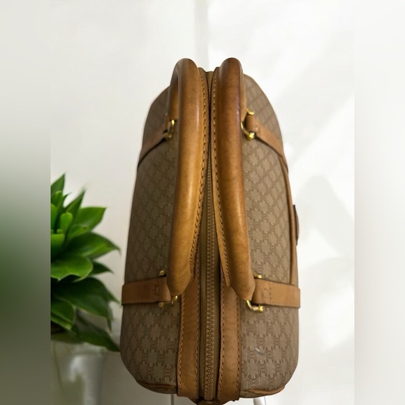 Celine champagne Macadem Triomphe Boston Mini Bag - Picture 10 of 16